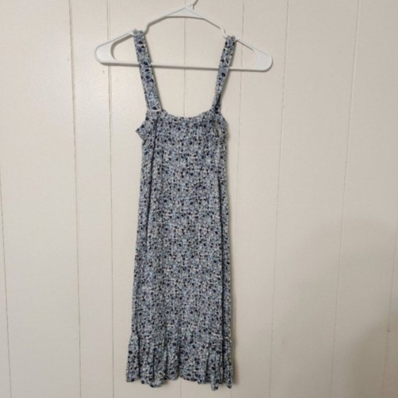 NWT Aeropostle Blue Floral Shift Dress Size XS Extra Small - Picture 4 of 4